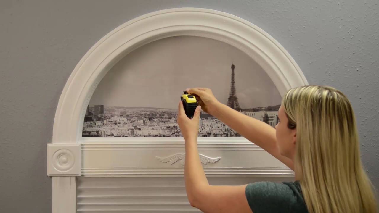 Measure Version 1 Simple Stick Arch Shades Inside Mount | Redi Shade
