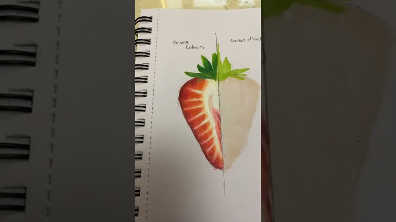 Prisma vs Caran d’ache 🍓🍓🍓😌