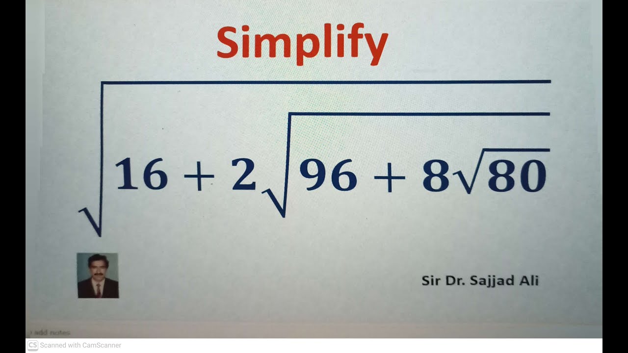 A very nice square root simplification problem||(Involving triple square roots)