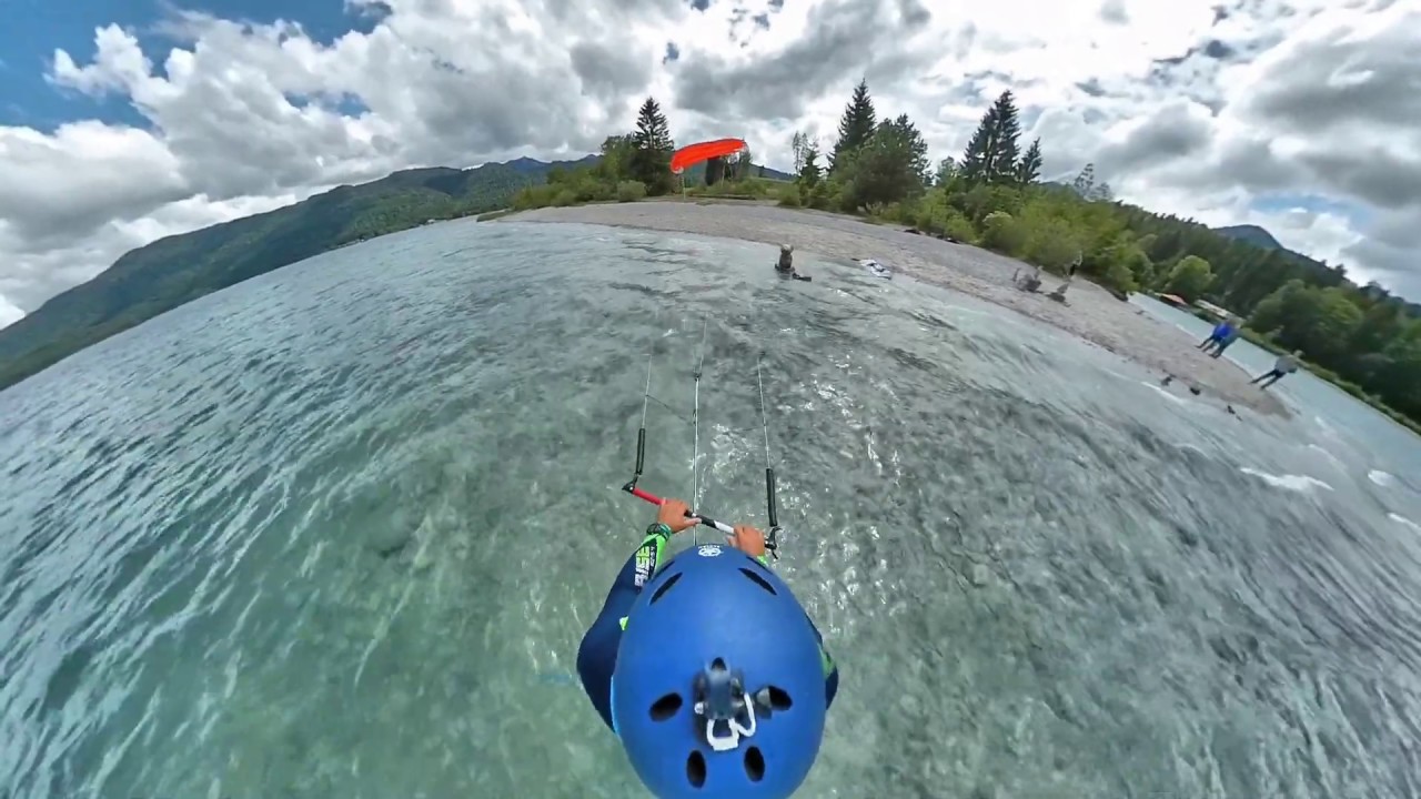 Walchensee Leichtwindkiten - Pansh Aurora 22m (5..8 knots)