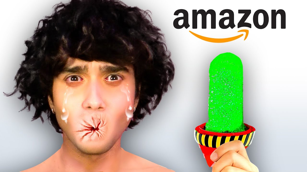 Trying 10 BANNED AMAZON ITEMS!