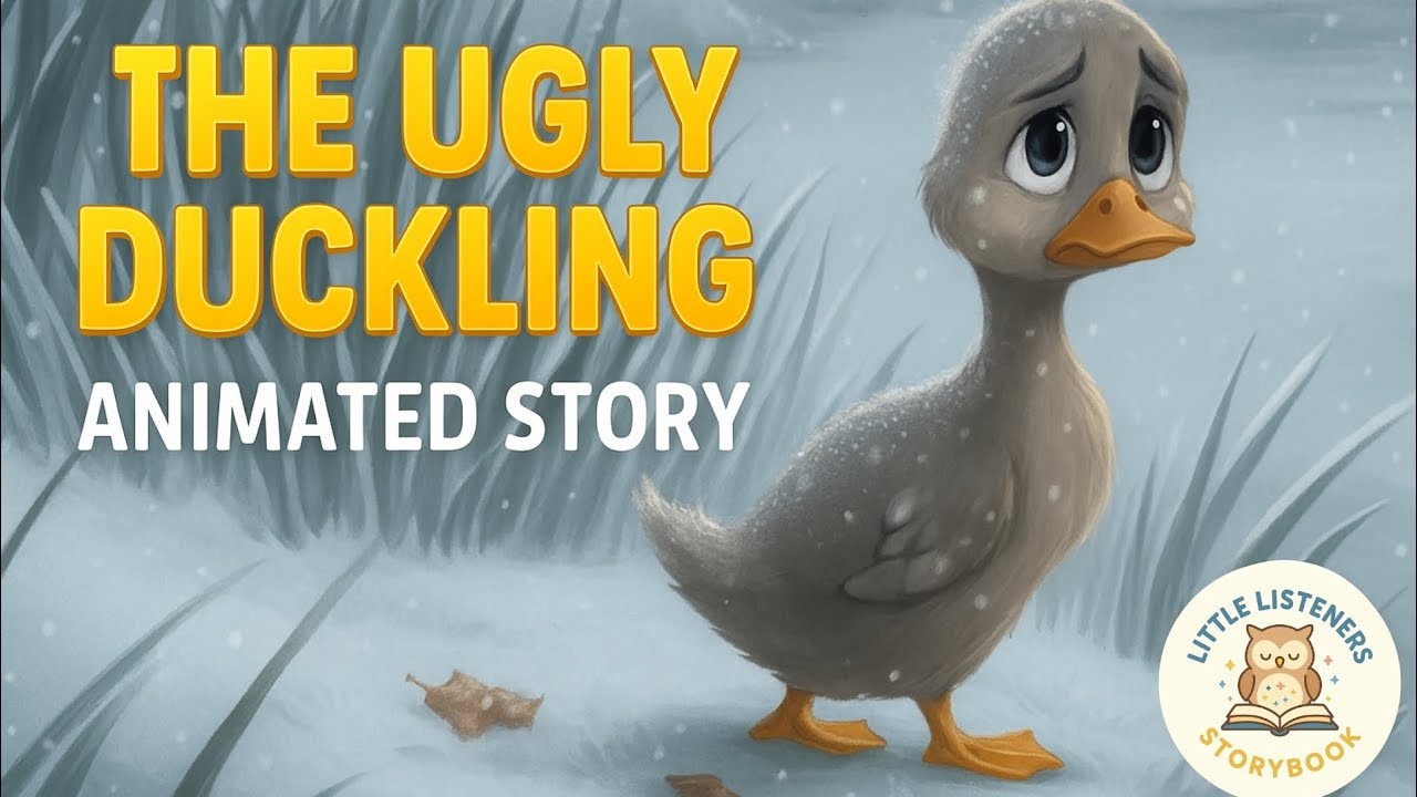 The Ugly Duckling | Animated Story 🦢 #duck #story #FairyTales 