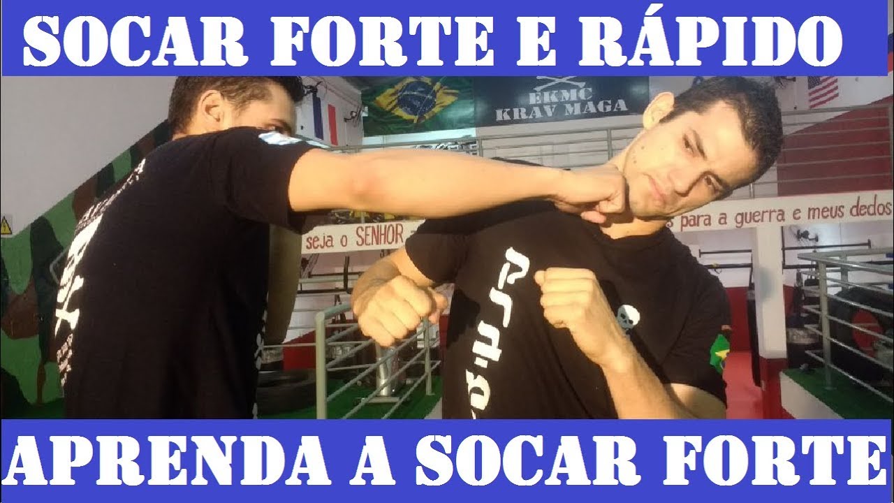 COMO SOCAR FORTE E RÁPIDO 👊 O SEGREDO DE COMO DAR UM SOCO FORTE - DICAS DE COMO SOCAR