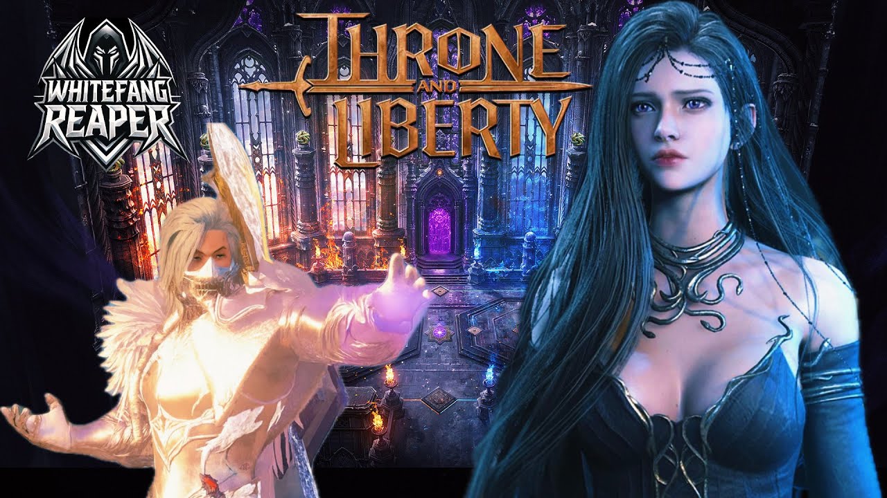 WHITEFANGREAPER Full Calanthia Raid Templar Gameplay🛡️🏥 #tank #healer #throneandliberty 