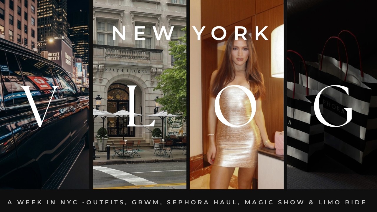 A WEEK IN NEW YORK CITY 🍎 Shopping, OOTDs & City Adventures! ✨💖