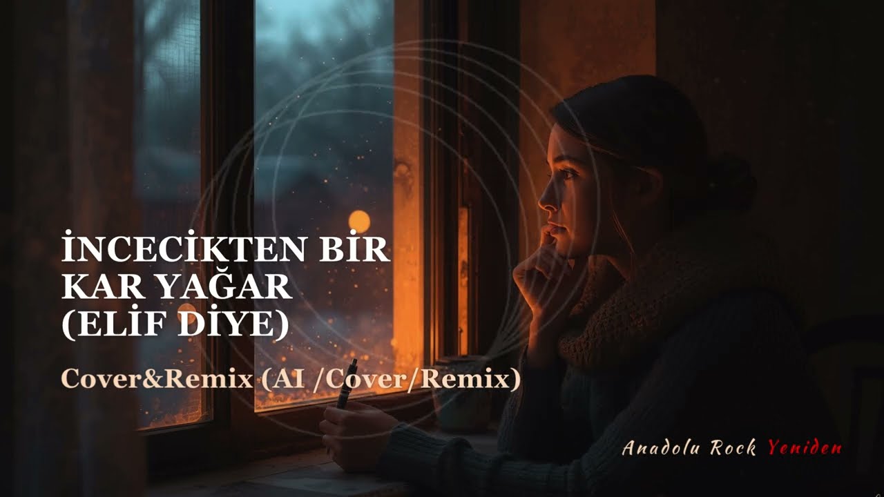 İncecikten Bir Kar Yağar – Anadolu Rock Cover | Elif Elif Diye (Yapay Zeka Yorum)