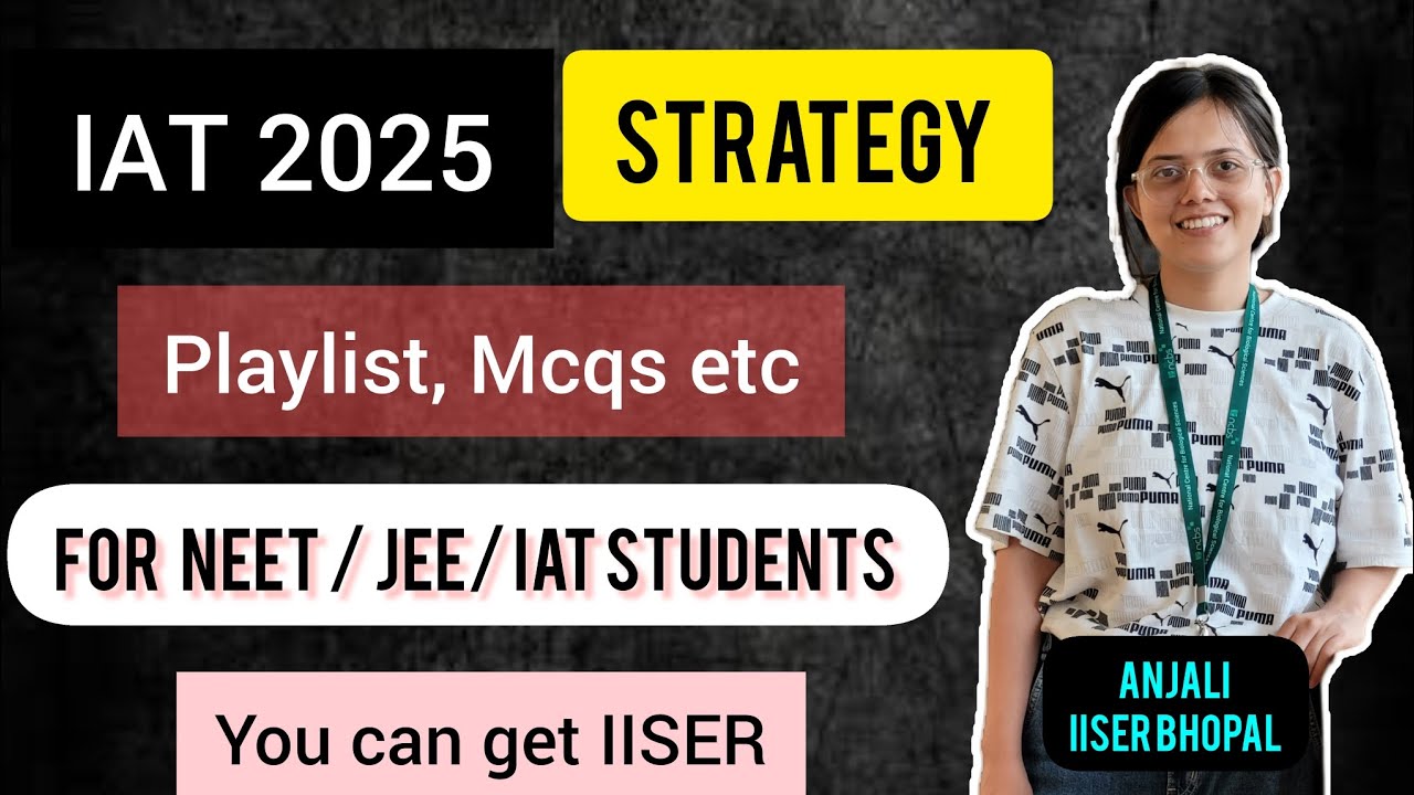 IAT 2025 strategy ! How to prepare for IAT 🤞#iiser #iat #viralvideo