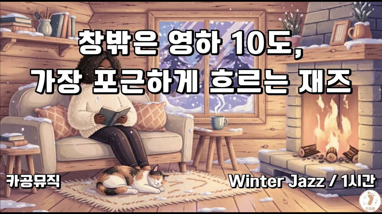 [Music] ❄️ 추운 겨울, 마음을 녹이는 따뜻한 일요일 재즈 | Cozy Winter Saturday Jazz 