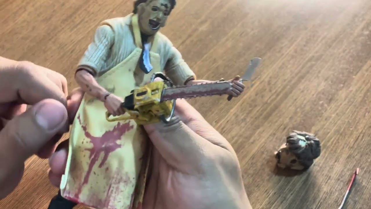 FIGURA DE COLECCIÓN DE LEATHERFACE: HISTORIA Y DETALLES DE MASACRE EN TEXAS