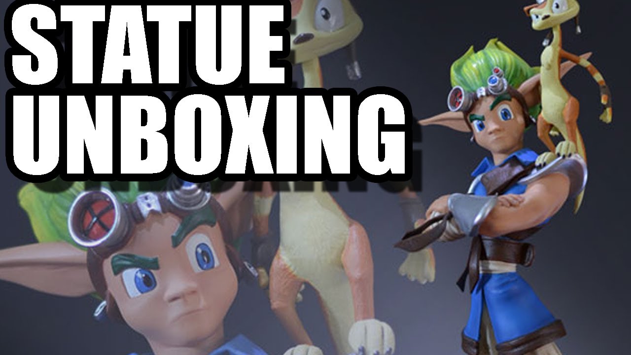 Jak and Daxter Statue Unboxing