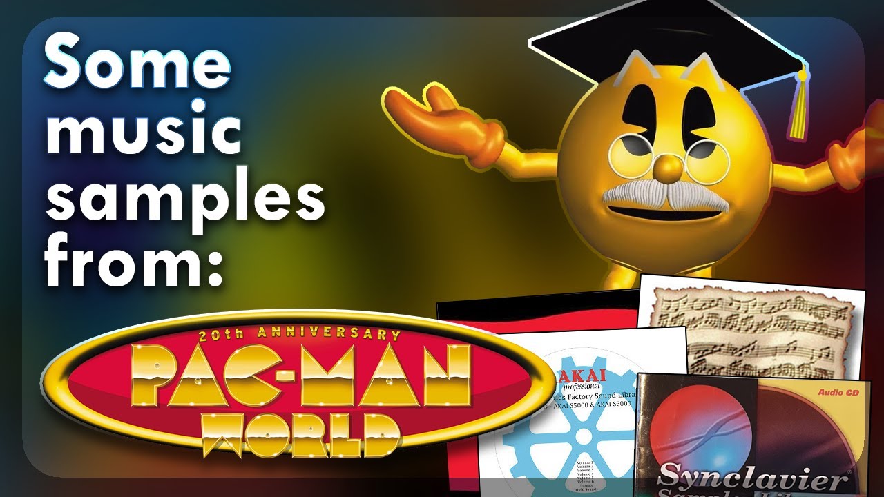 Some Music Samples Used In: Pac-Man World