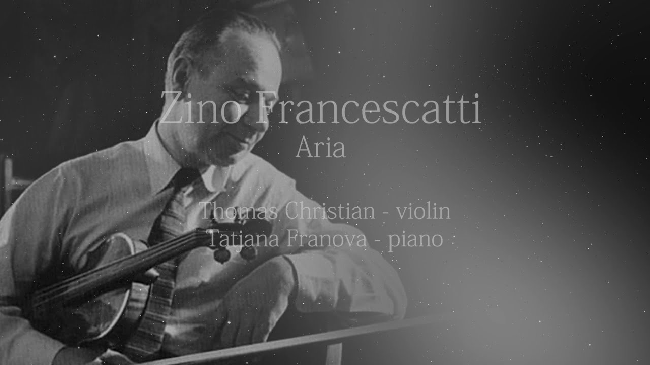 Zino Francescatti - Aria & Polka - Thomas Christian
