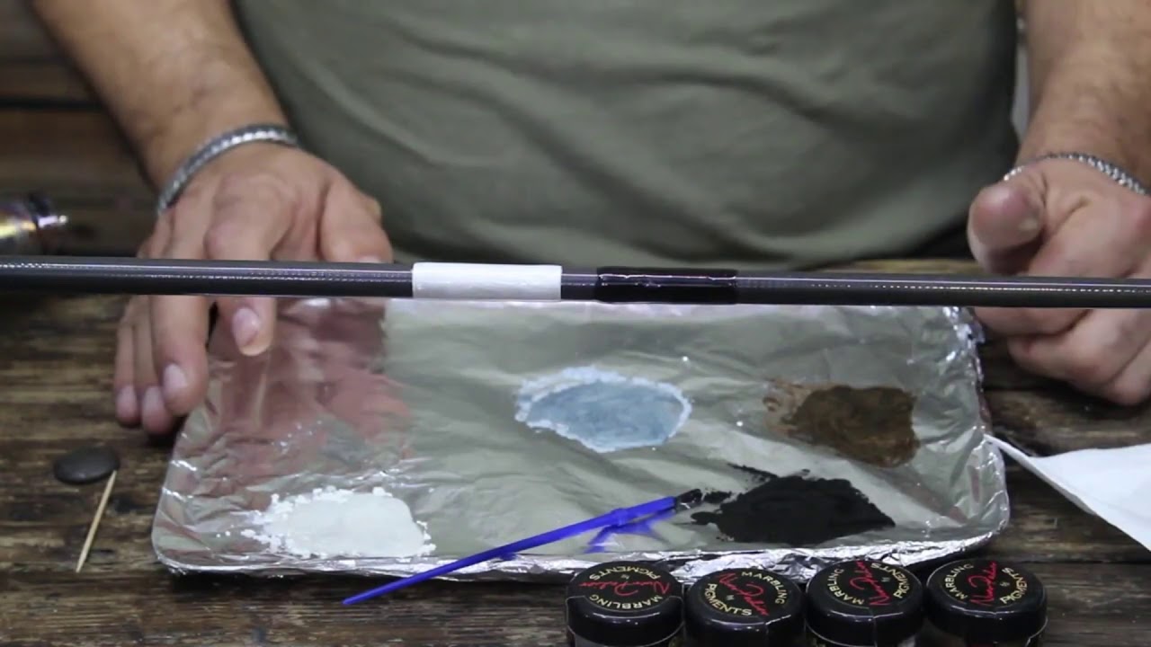 Marbling Made Simple by Custom Rod Builder Nuno Paulino - Marbling 101