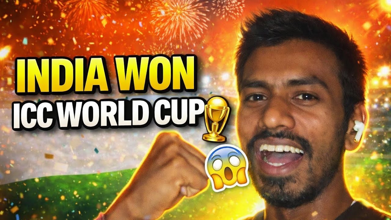 Finally India won the world cup 
