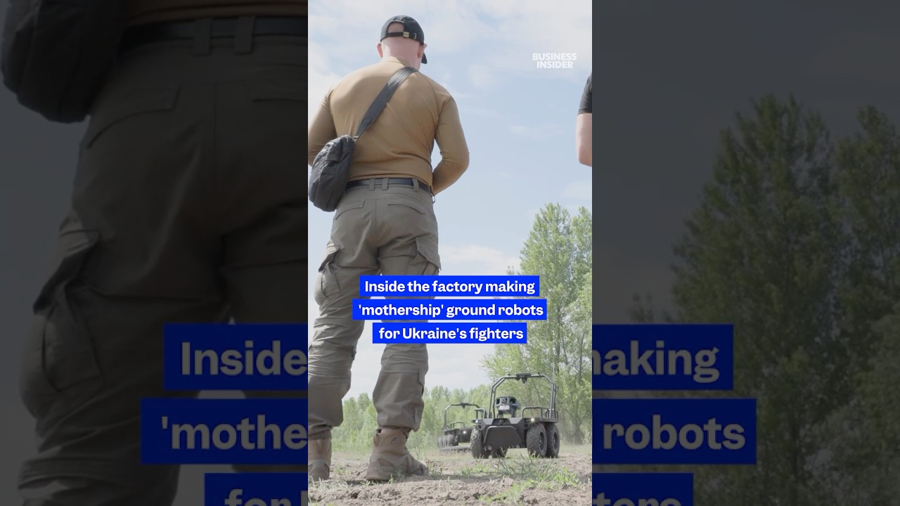 #Ukraine's ground #robots are replacing soldiers on the front line. #militarydefense