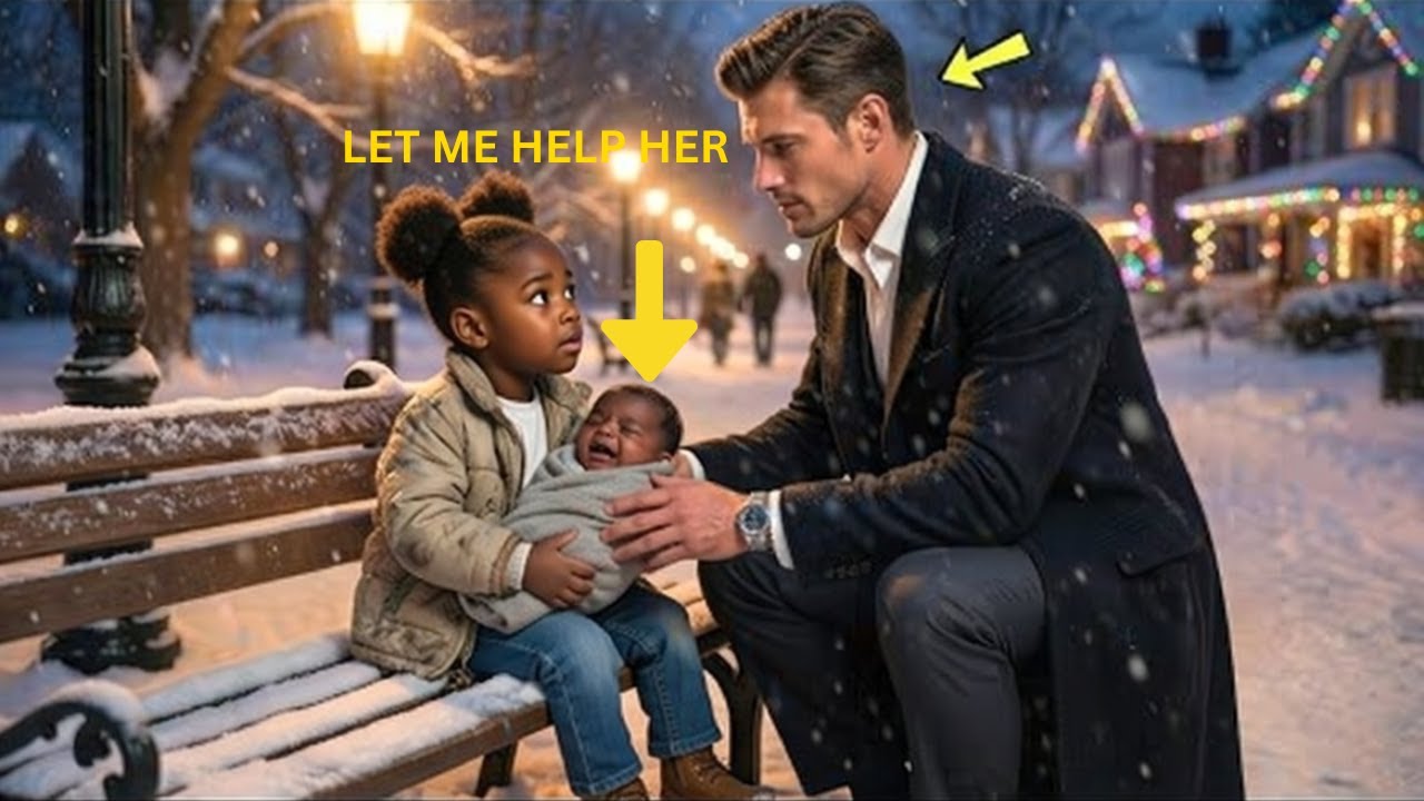 A Homeless Girl Begs Billionaire To Save Her Little Sister'