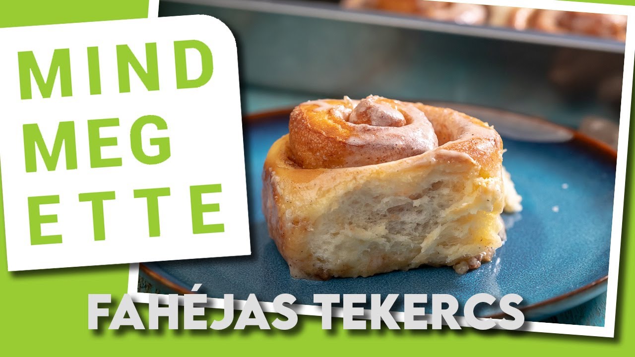 Fahéjas tekercs, cinnabon | Mindmegette.hu