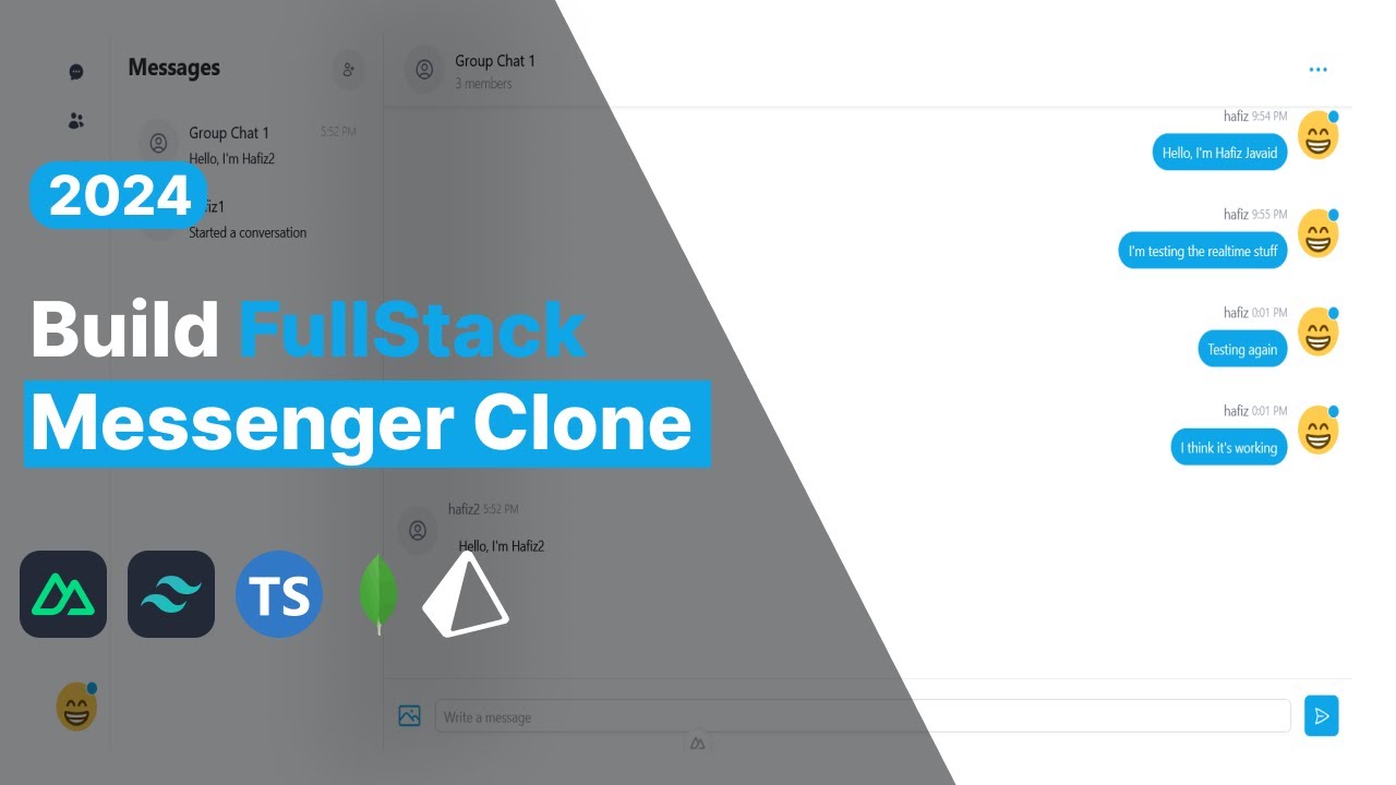 Master Nuxt 3:  Build Full Stack Messenger Clone using Nuxt 3, Nuxt UI, Typescript, and MongoDB