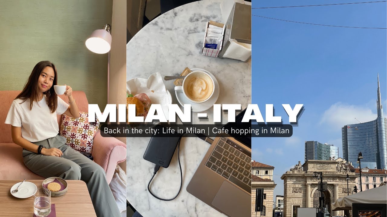 Back in the city: Life in Milan Italy | Trying new cafes in Milan | A day in my work life |  Vlog