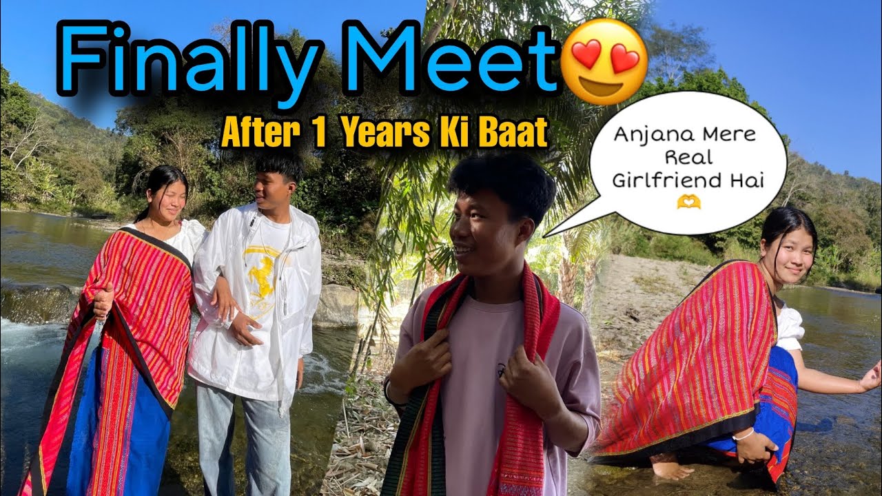 I Meet My Real Girlfriend ❤️‍🩹 | Anjana! We Are Relationship 😍 After 1 Years Ki BAAT Meet 🙌