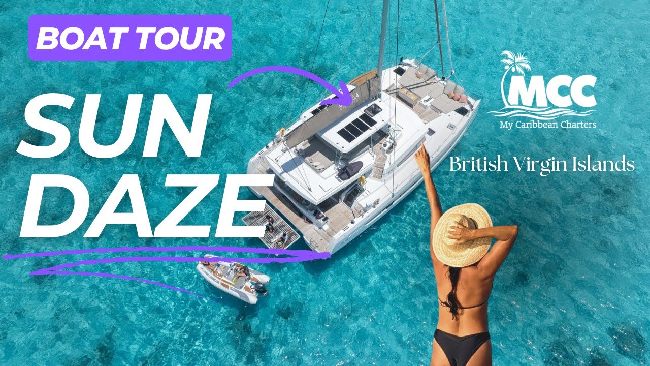 Sun Daze a Bali 5.4 Catamaran Tour | Ultimate Caribbean Yacht Charter