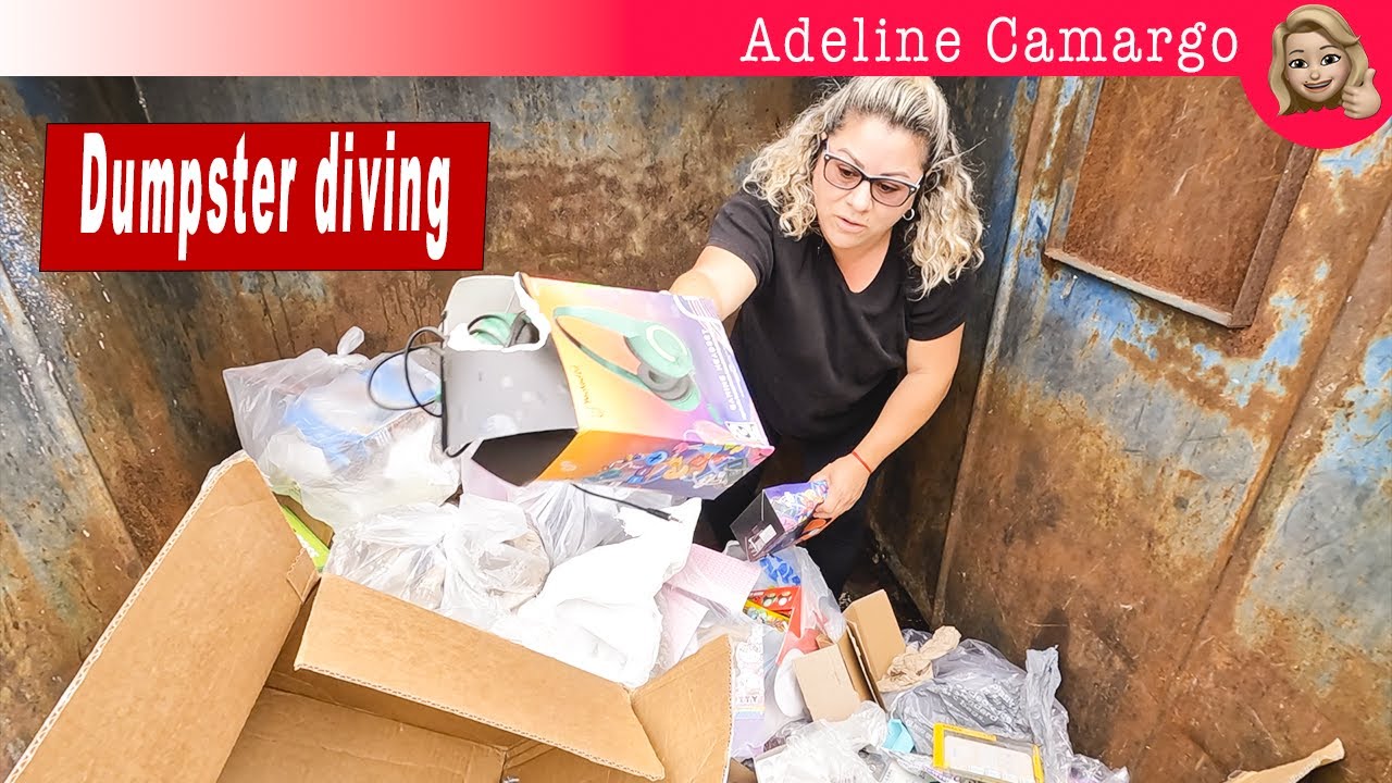 Super dumpster encontrei muitas coisas, porta malas lotado @AdelineCamargo