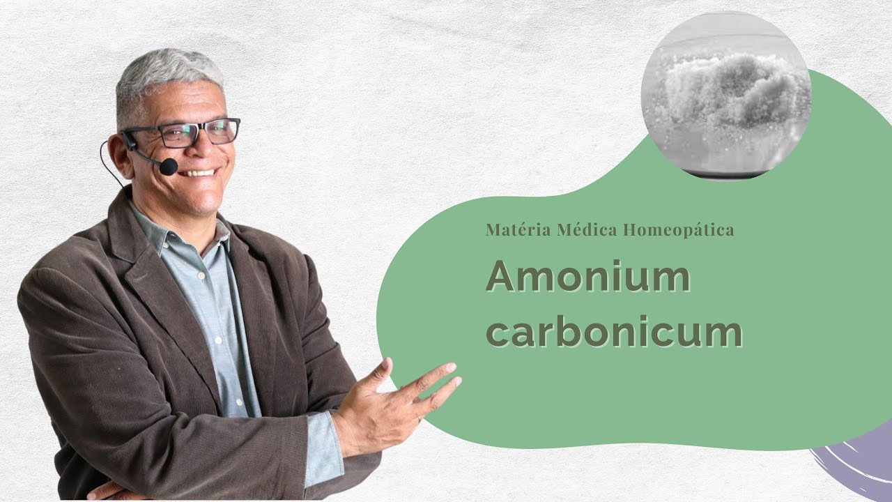Matéria Médica Homeopática: Amonium carbonicum