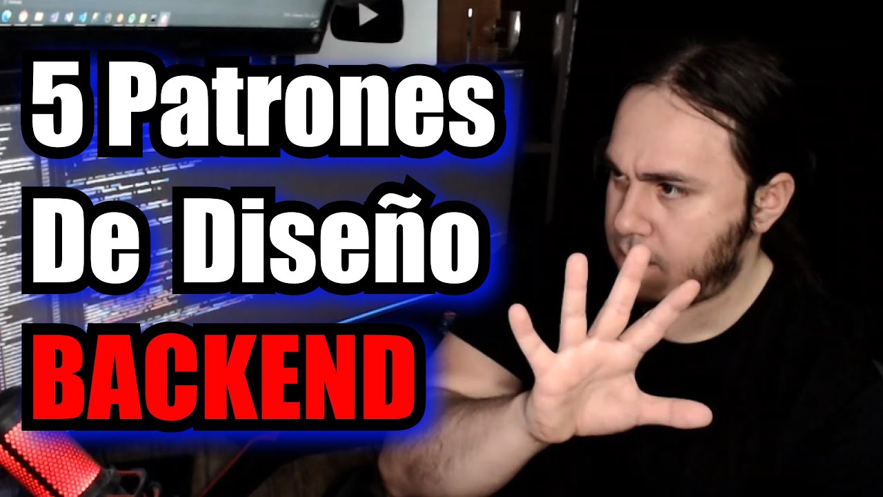 5 Patrones de Diseño en BACKEND