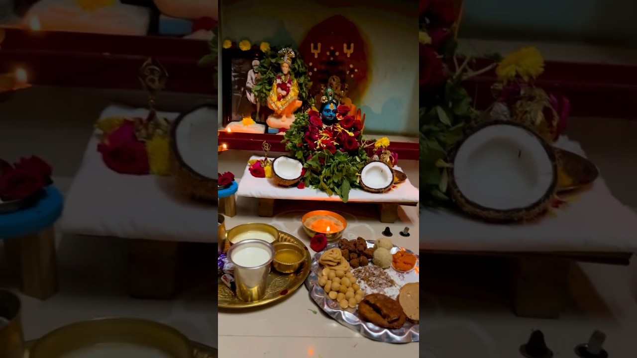 Mini Vlog 36: Krishna jayanthi celebration of last year 🎉🎉🎉 
