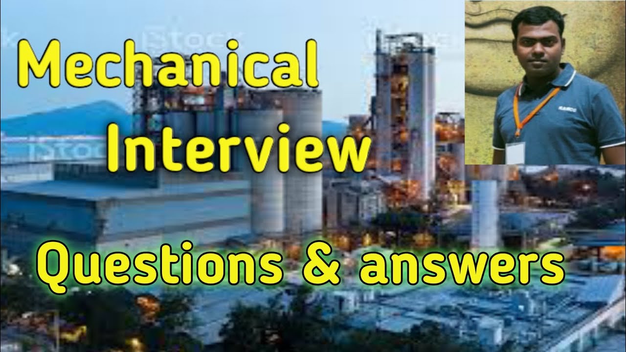 Basic mechanical technician interview question & answer//mechanical engineering interview questions/