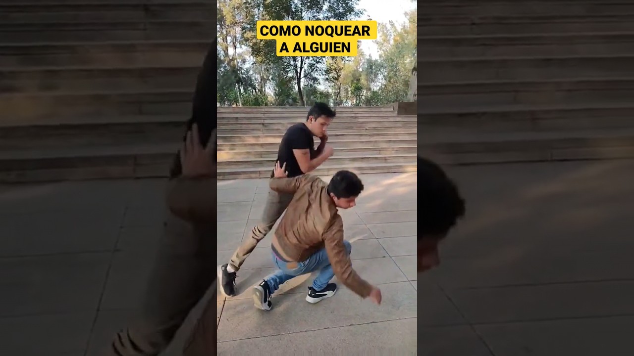 &iquest;C&oacute;mo noquear a alguien? #defensapersonal #viralvideo #selfdefense #seguridad #kravmaga #muaithay