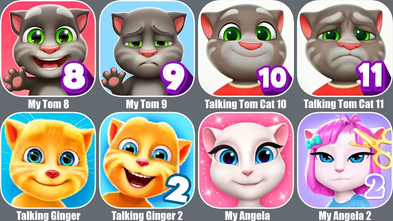 MY ANGELA | MY TOM | MY TALKING TOM | MY TALKING ANGELA 