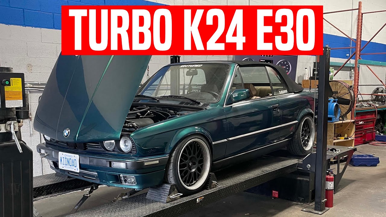 K24 Turbo BMW E30 Dyno Tune
