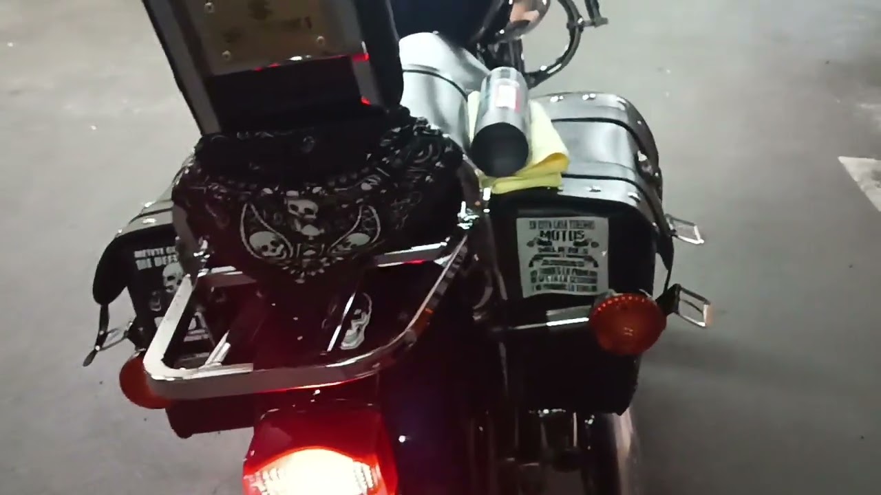 Suzuki intruder VL 250 limpieza en seco 