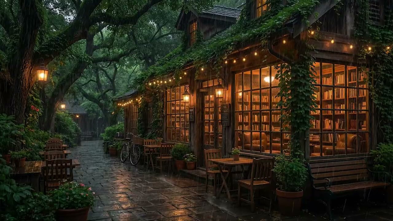 Natural Rain Sounds 🌧️ Cozy Forest Cabin Rain for Deep Sleep & Total Relaxation