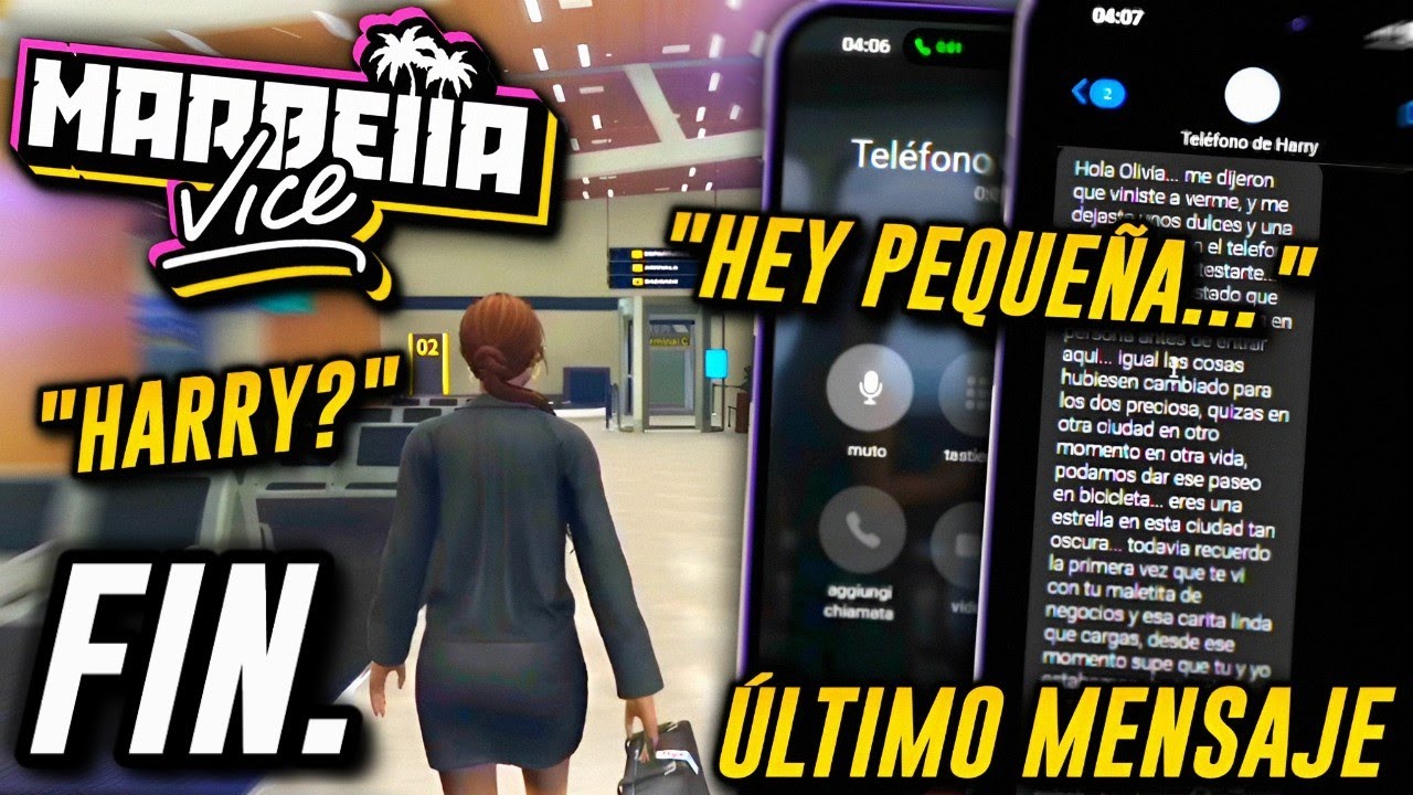 HARRY (NEXXUZ) LLAMA en ÚLTIMO MOMENTO a OLIVIA (ISAWELA) ANTES de IRSE 🥺 MARBELLA VICE 2 FINAL
