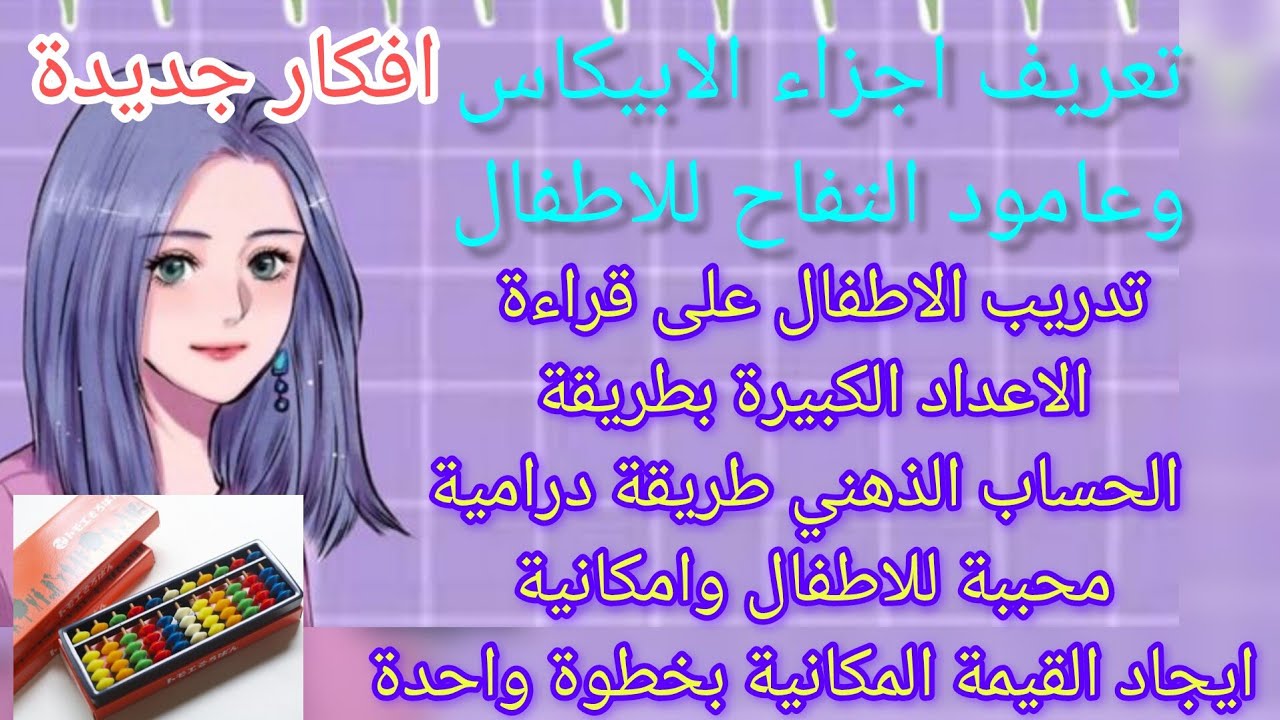 الدرس الاول: تدريب مدربين الحساب الذهني 🏆 محاضرة مهنية لمدرب محترف🥇تعليم اجزاء الأبيكاس للأطفال 