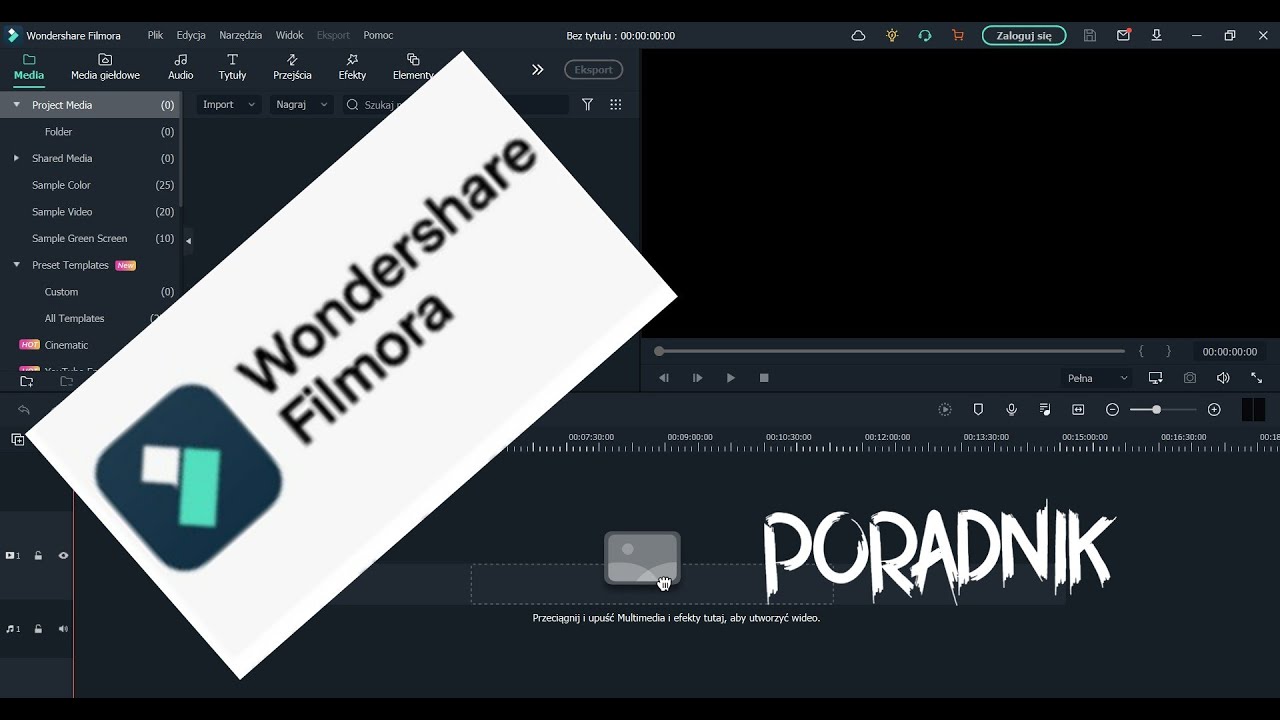 PORADNIK JAK UŻYWAĆ WONDERSHARE FILMORA!