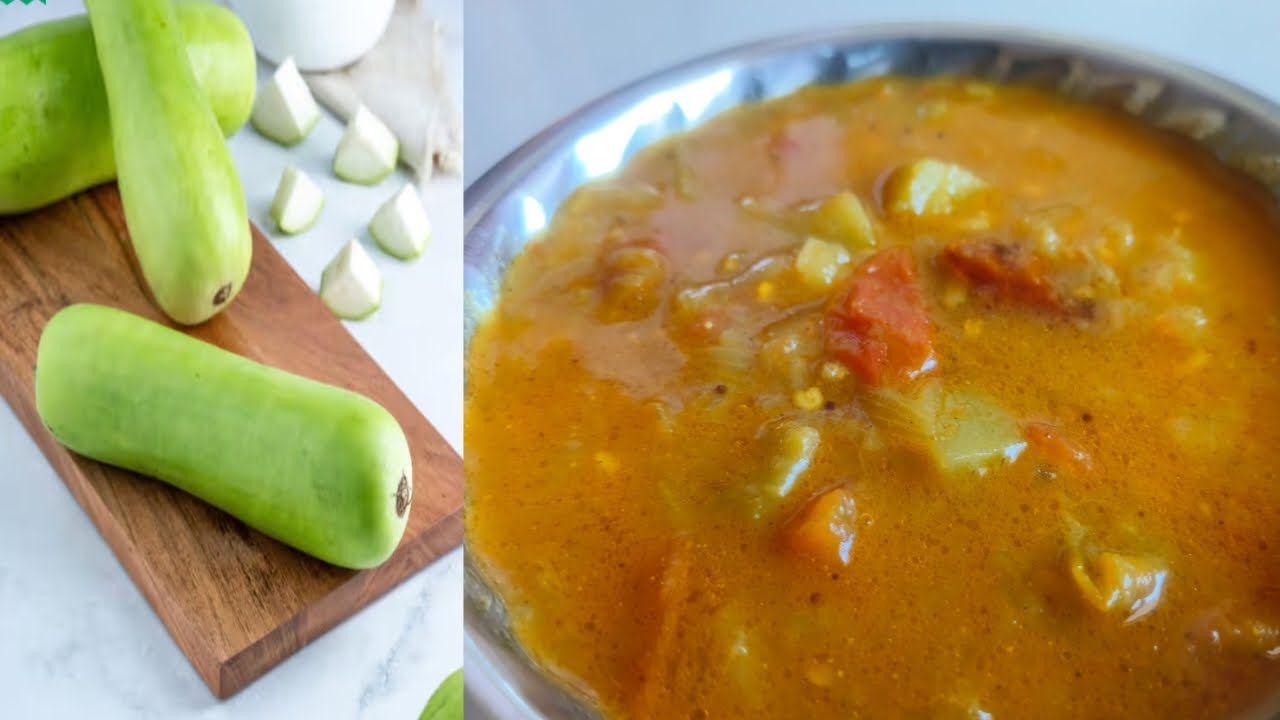 Very tasty😋 quick recipe sorakaya dappalam yela cheyalante||gyanvikrishna.. 