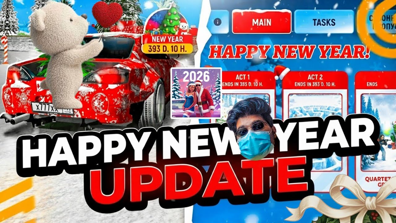 Happy New Year 2026 Event Update | Grand Mobile RP New Update | Grand Mobile RP Life Simulator 2026