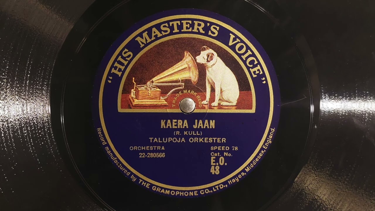 Talupoja Orkester - Kaera Jaan (1928)