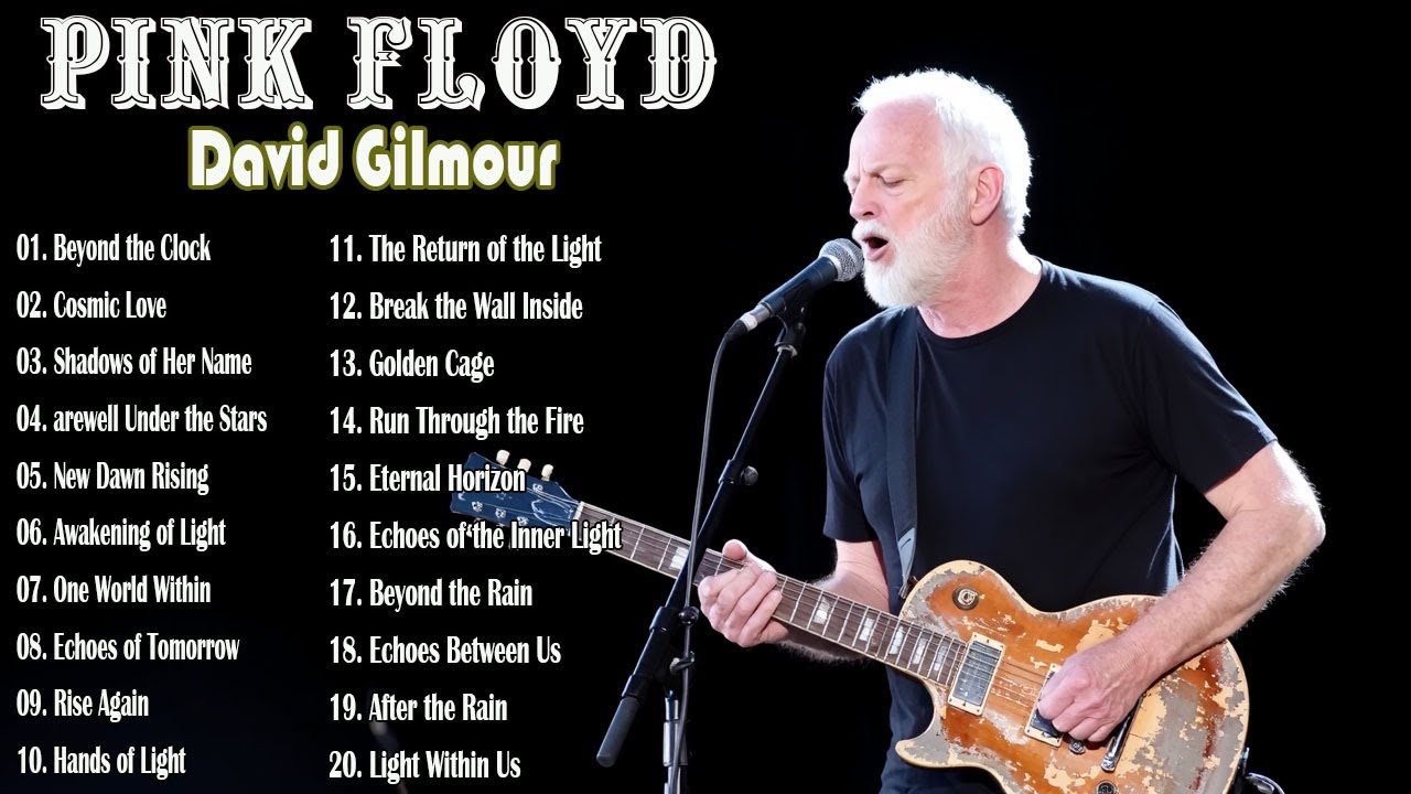 🌌 David Gilmour Greatest Hits | Pink Floyd Blues Rock Collection