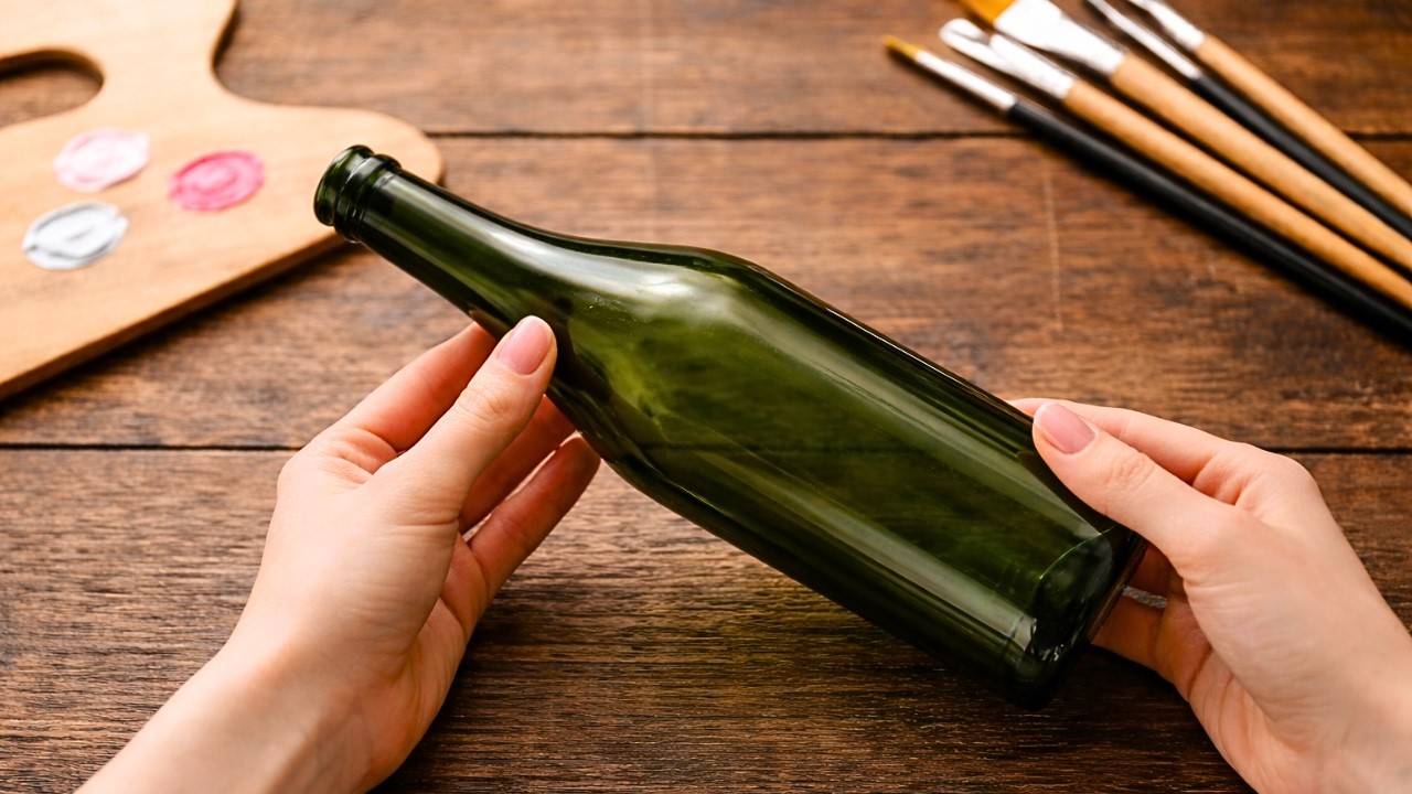 Venha VER como ficou essa GARRAFA!! / FAÇA VOCÊ MESMA/ Estilo COTTAGE