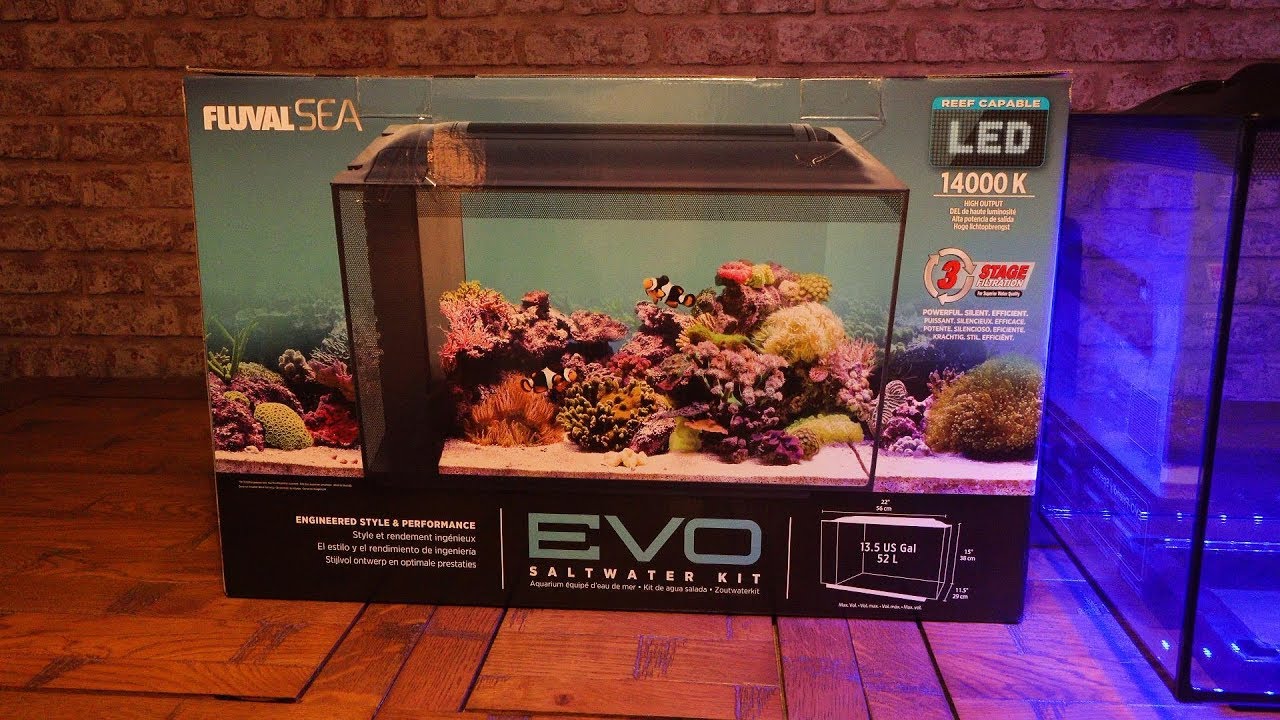 Building a NANO Reef part one, The Aquarium (FLUVAL EVO 13.5)