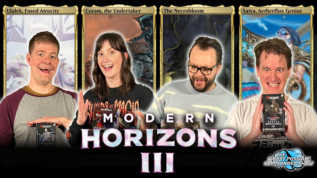 Modern Horizons 3 Commander | Satya vs Necrobloom vs Ulalek vs Coram I WPCS #107 #MTGMH3 #MTGPartner