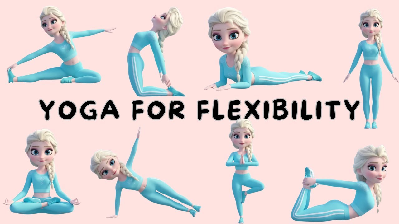 Frozen Kids Yoga | Yoga for Children | Yoga for Health | Easy Basics