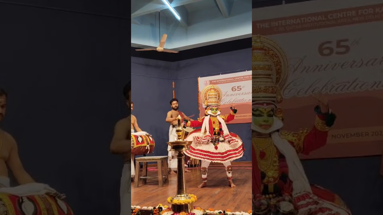 Adharv as Dharmaputrar in Kalyanasaughandhikam Kathakali || ICK Anniversary 2025 