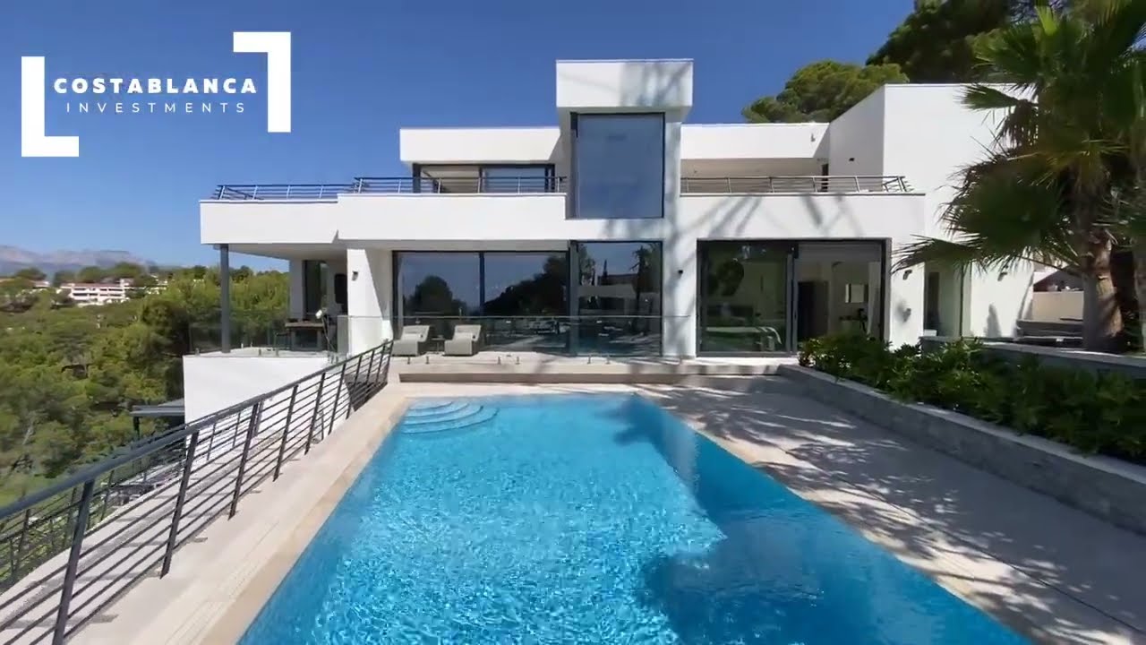 Outstanding Modern Villa For Sale In Altea La Vella