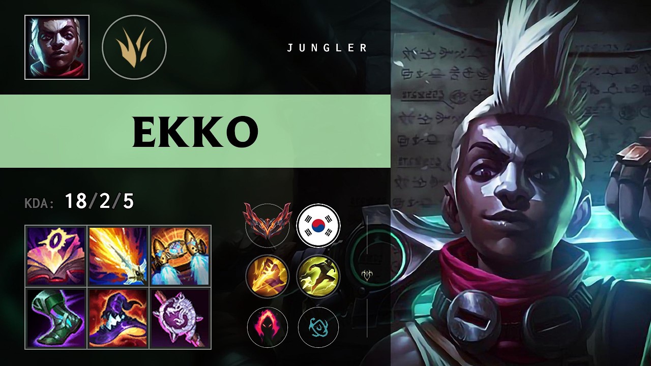 Ekko Jungle vs Bel'Veth - KR Grandmaster Patch 26.12
