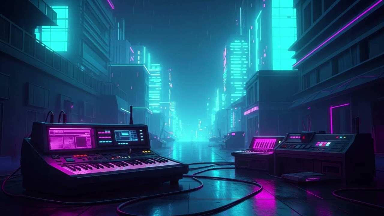 Rain Over Sector Nine | Synthwave | Retro 80s | Cyberpunk